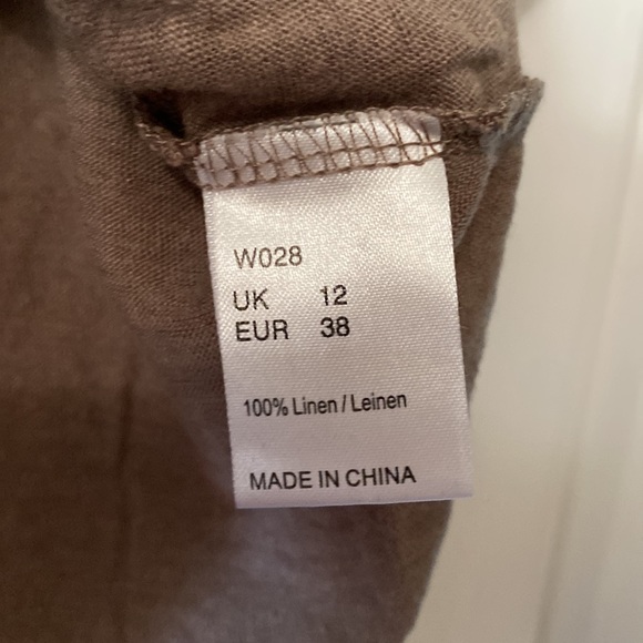 Wrap Linen Tee - Picture 4 of 6